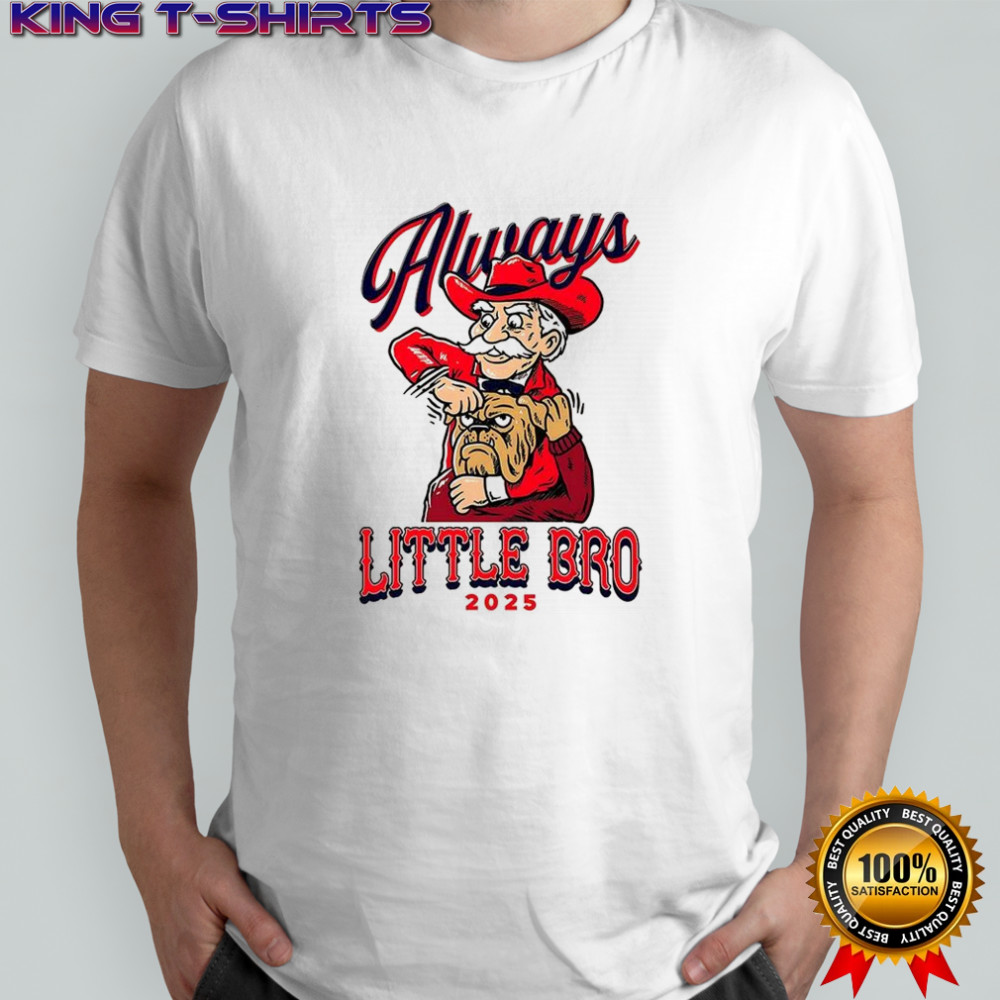 Ole Miss Rebels vs Georgia Bulldogs always little bro 2025 shirt