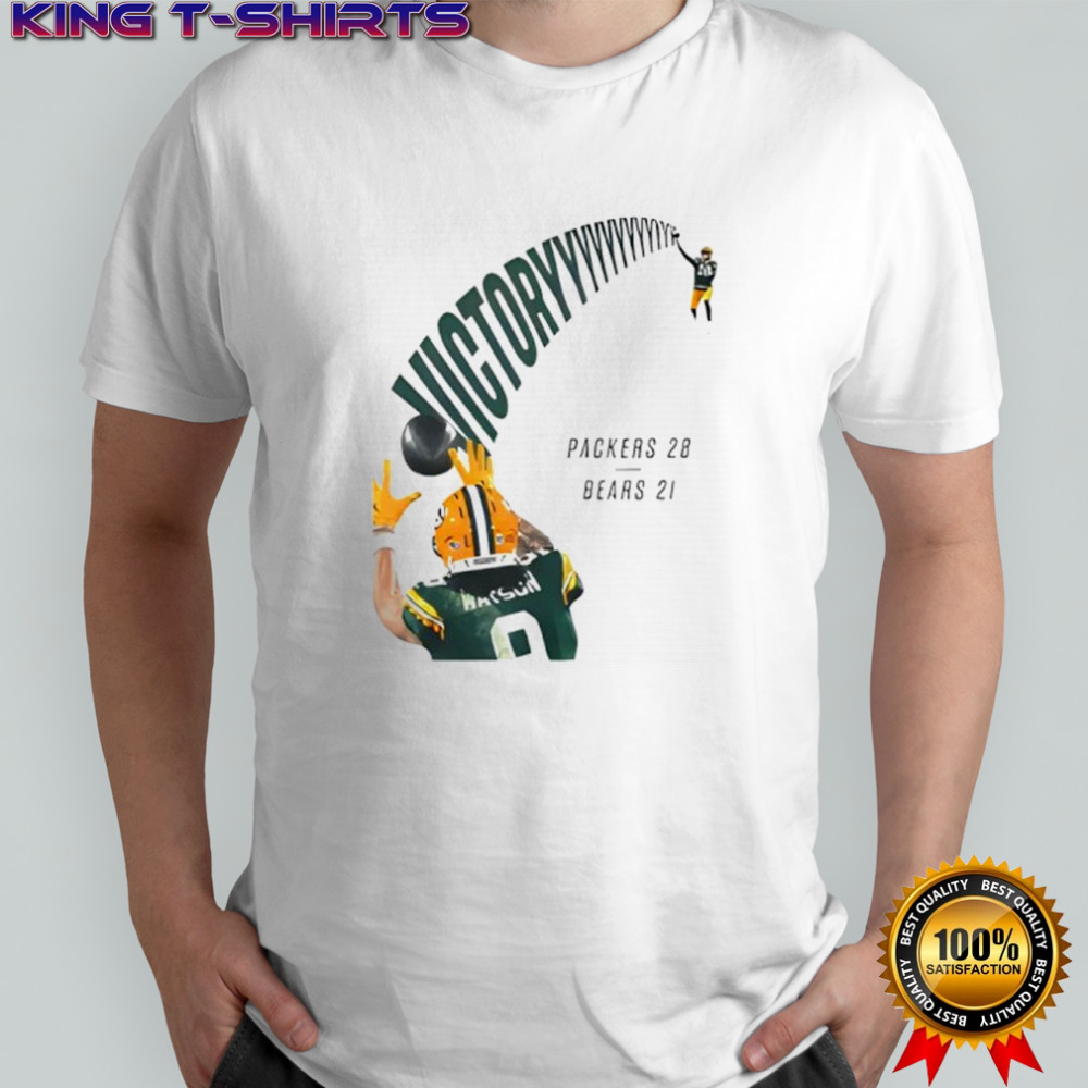Packers Victory 28 Bears 21 Shirt