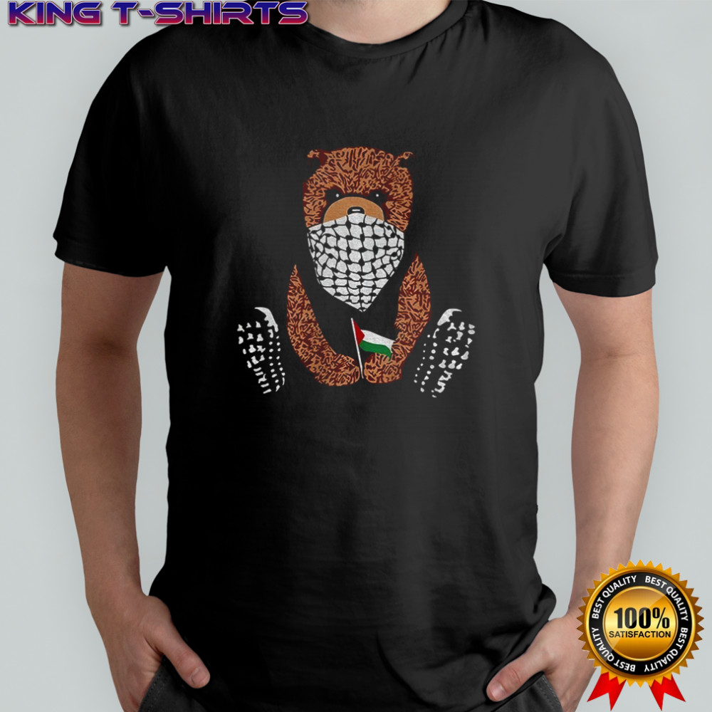 Pali Bear Palestine flag shirt