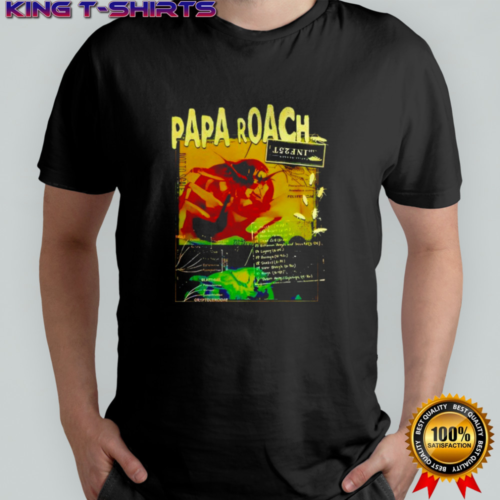 Papa Roach Inf25t Scraps Shirt