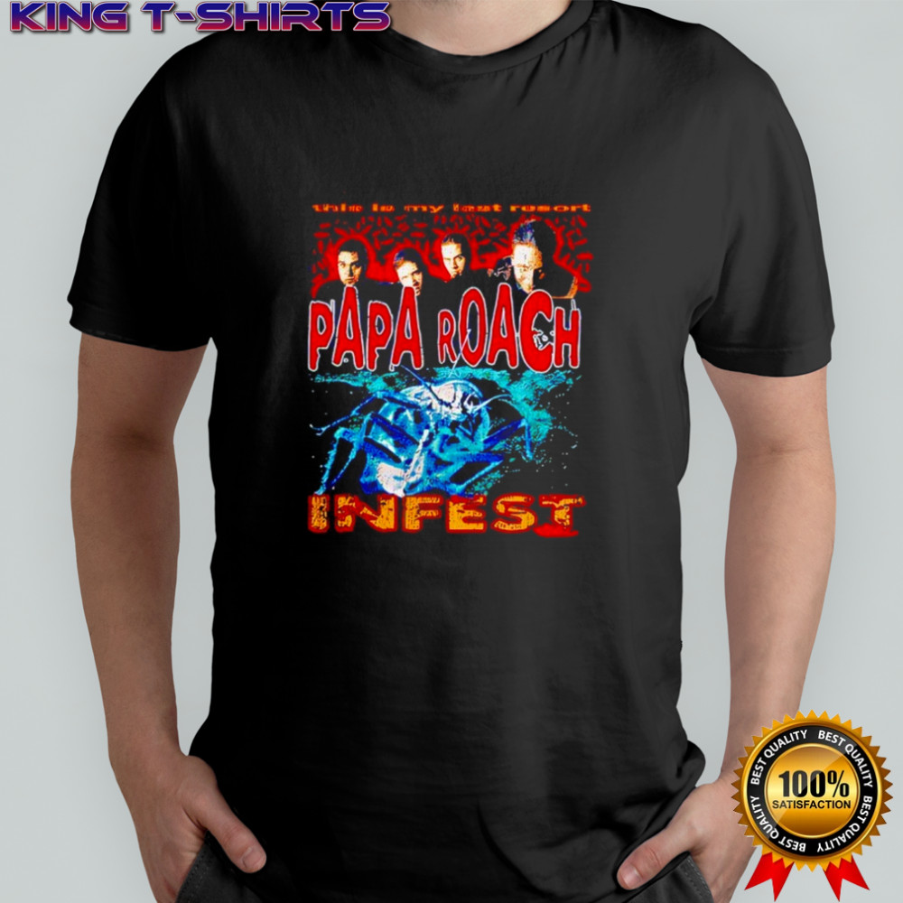 Papa Roach Last Resort Bootleg Shirt