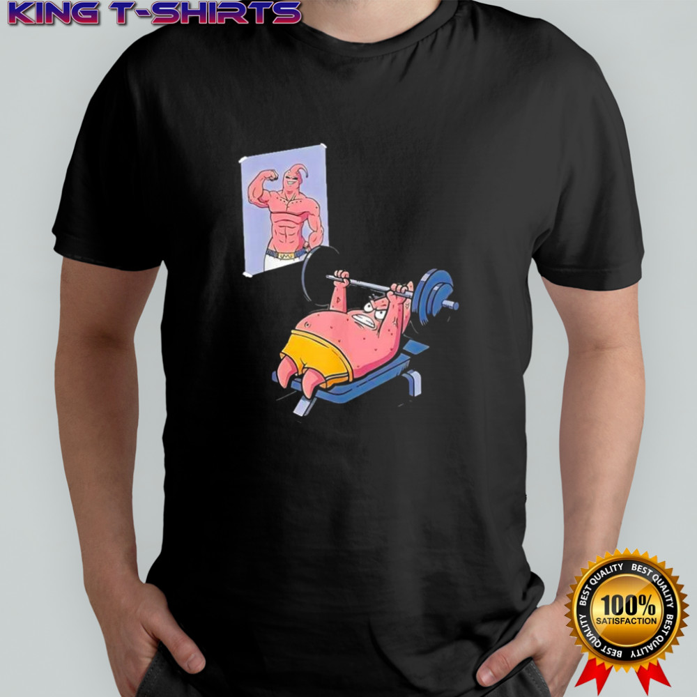 Patrick Star Sponge x Majin Buu Dragon Ball series shirt