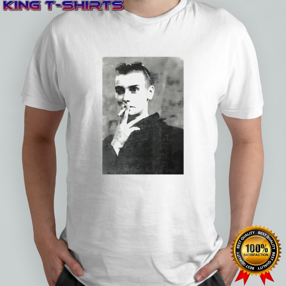 Pedro Pascal Sinéad O’Connor smoking shirt