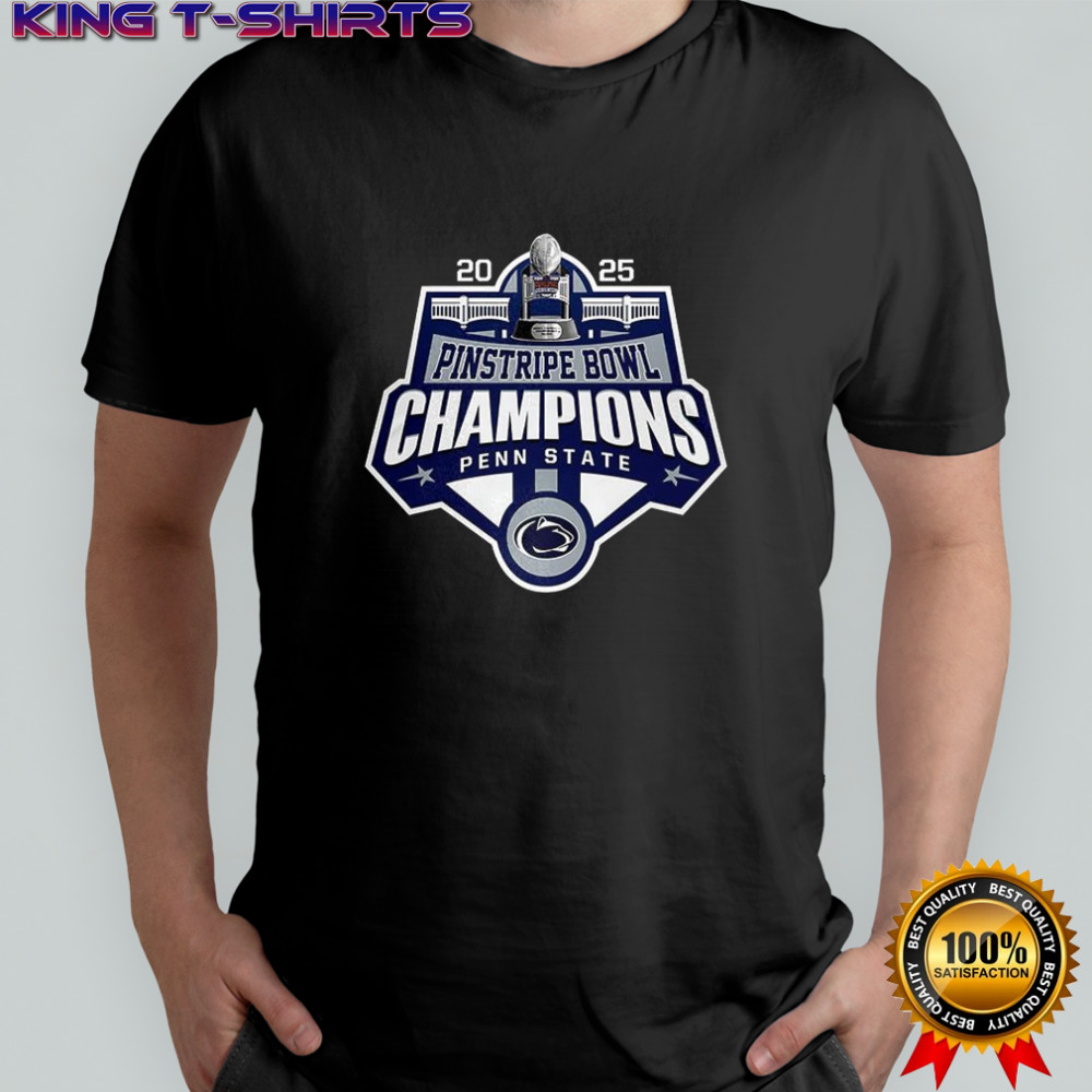 Pen State 2025 Pinstripe Bowl Champions shirt