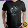 Philadelphia Eagles 2025 NFC East Division Champions logo player collage shirt