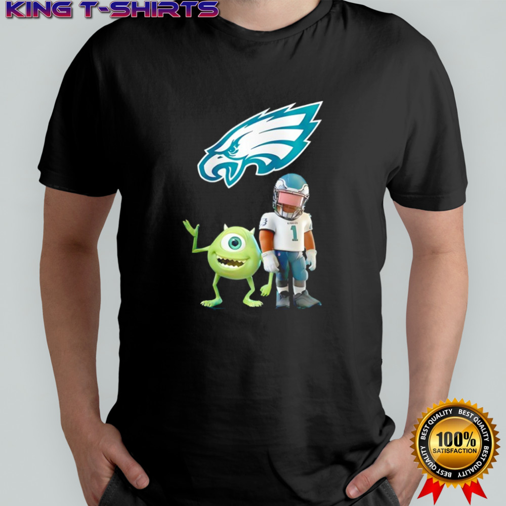 Philadelphia Eagles NFL x Mike Wazowski shirt