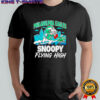 Philadelphia Eagles Snoopy flying high football Peanuts shirt