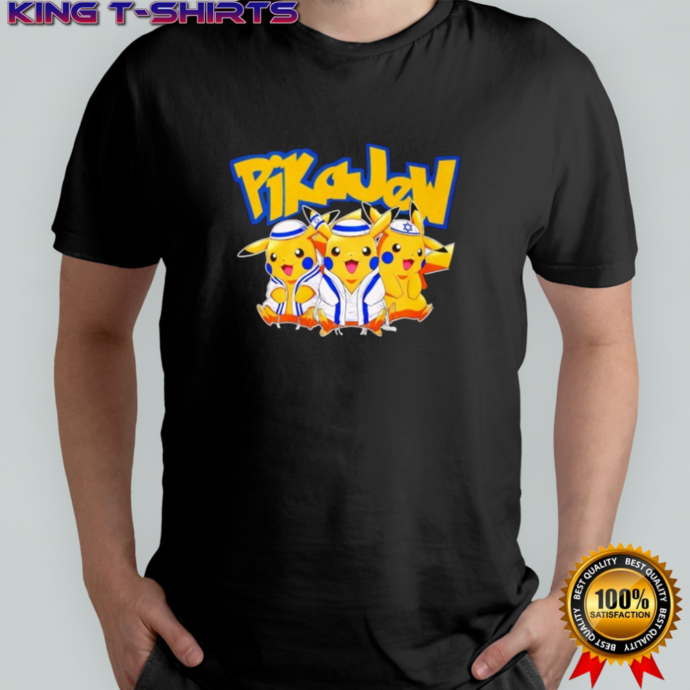 Pikajew Pikachu kippa shirt