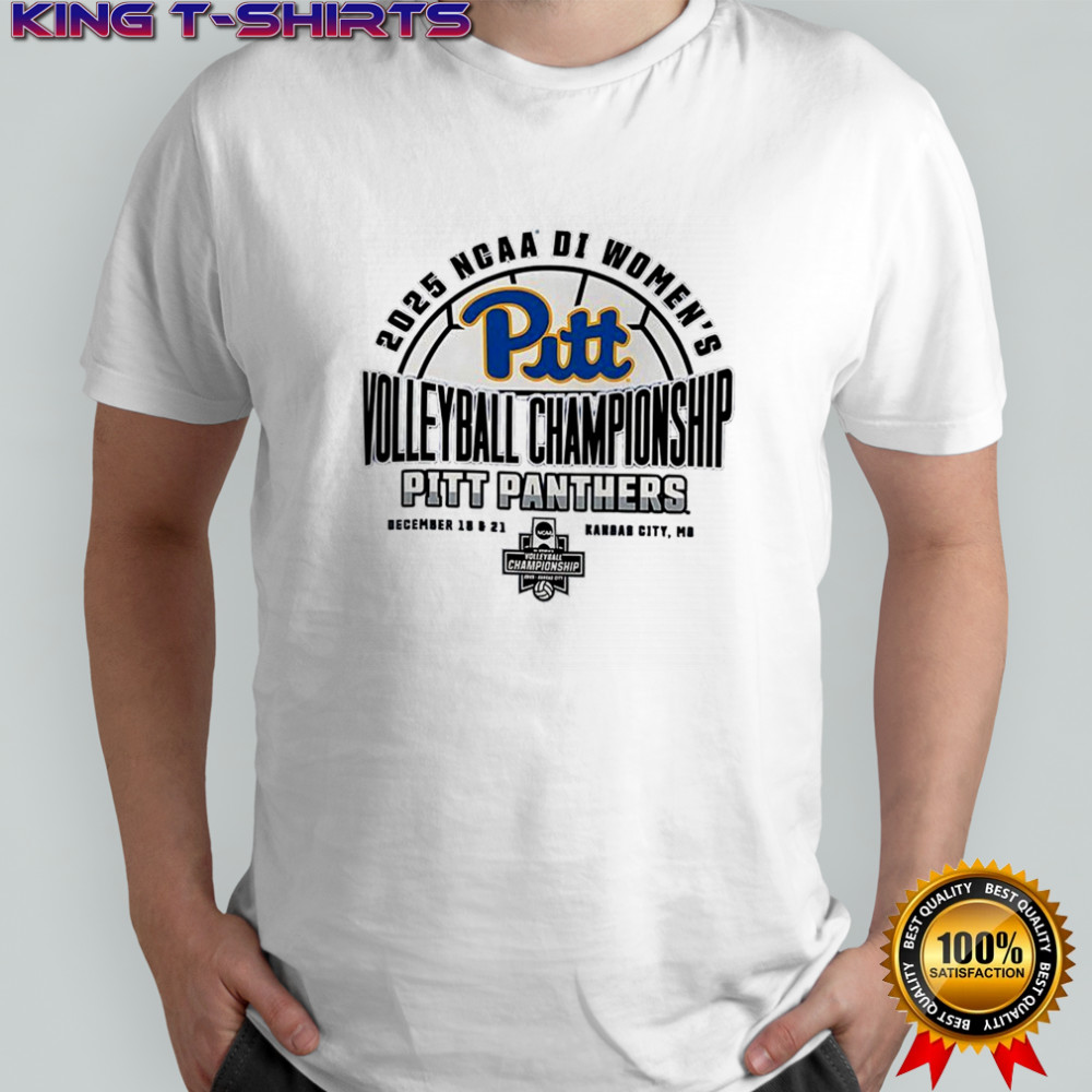 Pittsburgh Panthers 2025 Division I Women’s Volleyball Final Championship shirt