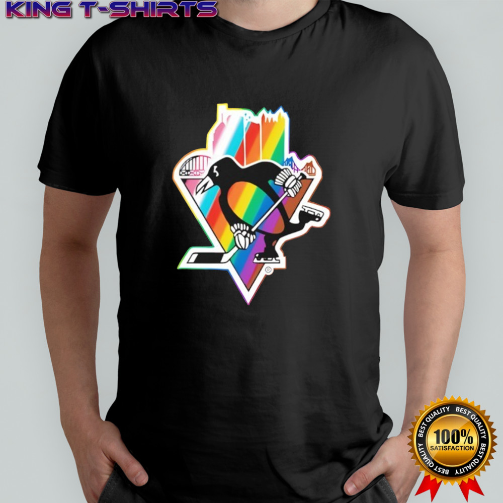 Pittsburgh Penguins Hockey Pride LGBTQ Shirt