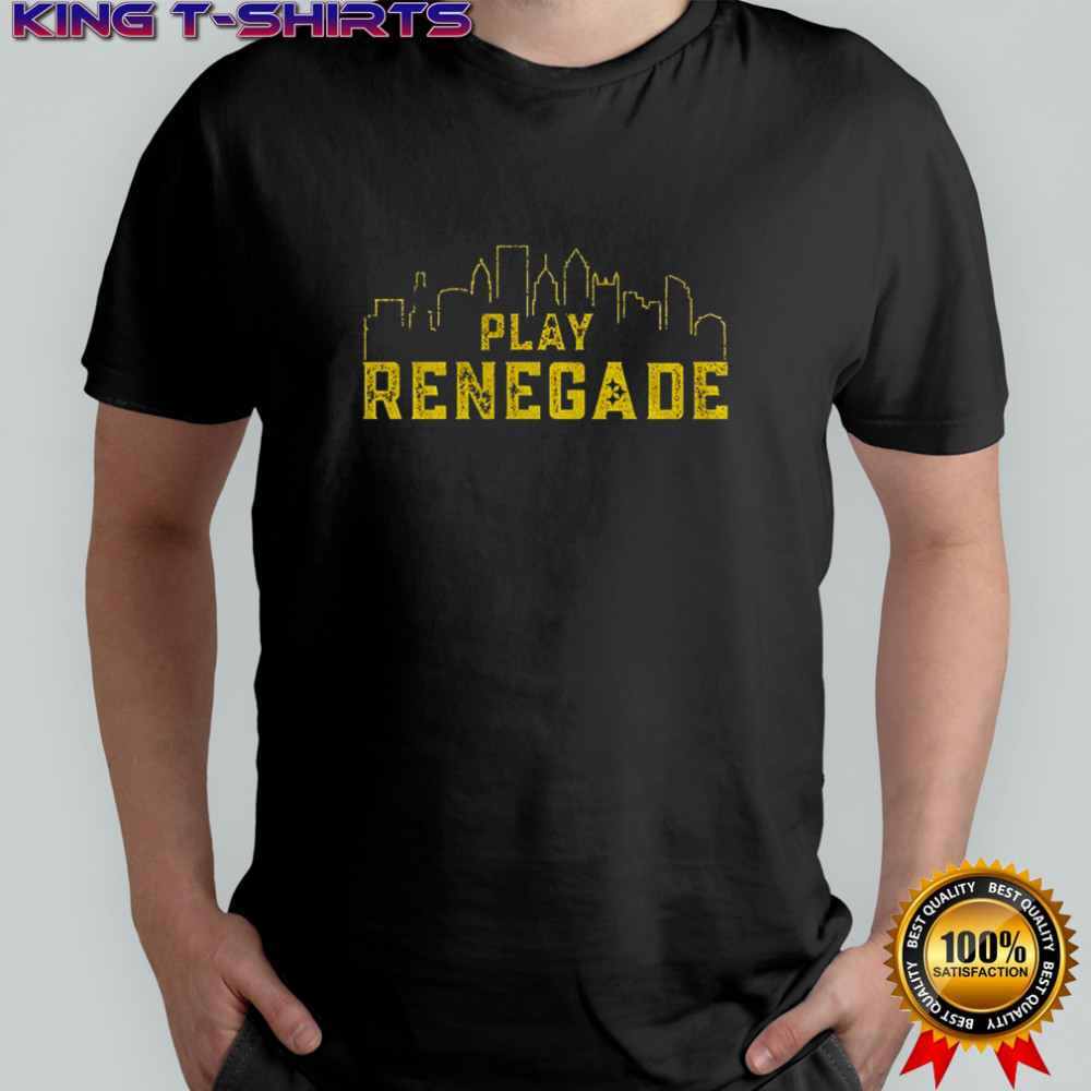Pittsburgh Steelers Football Play Renegade City Skyline shirt