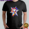 Pixel Jester Retro Glitch Art Shirt