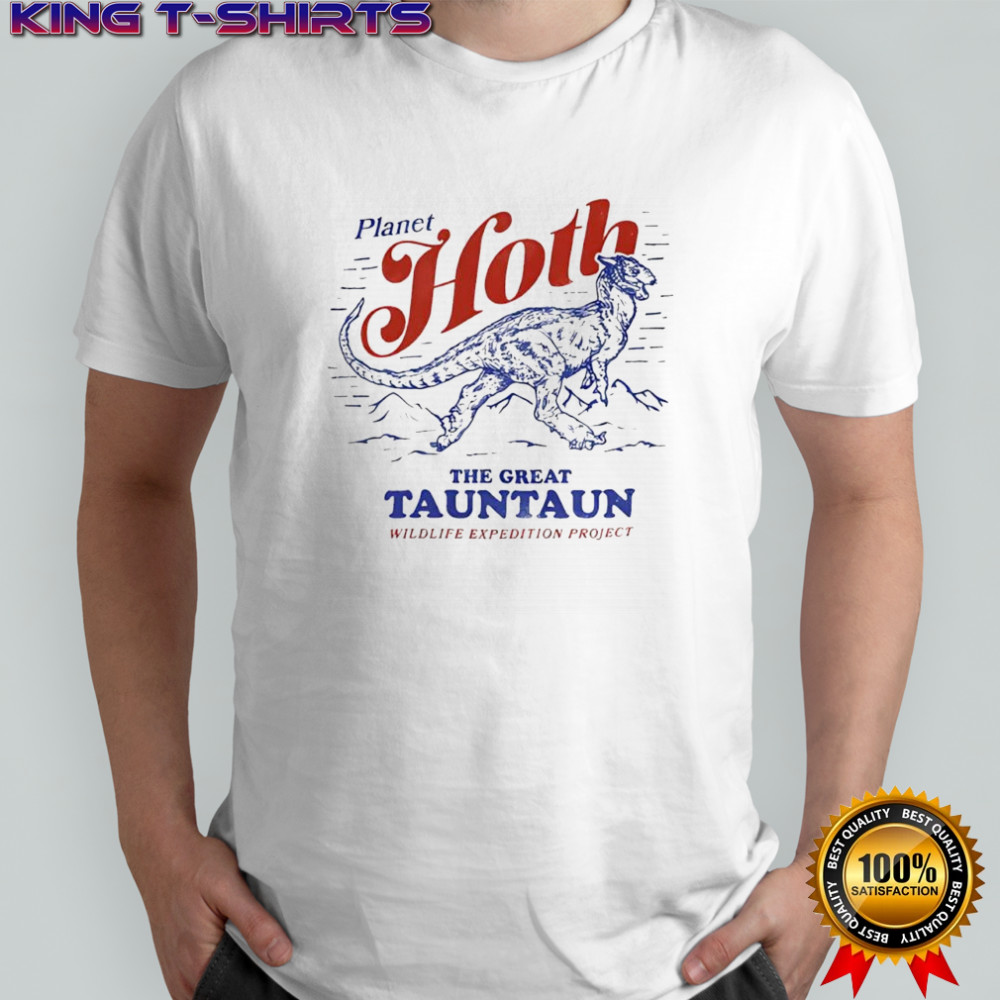 Planet Hoth The Great Tauntaun Wildlife Expedition Project shirt