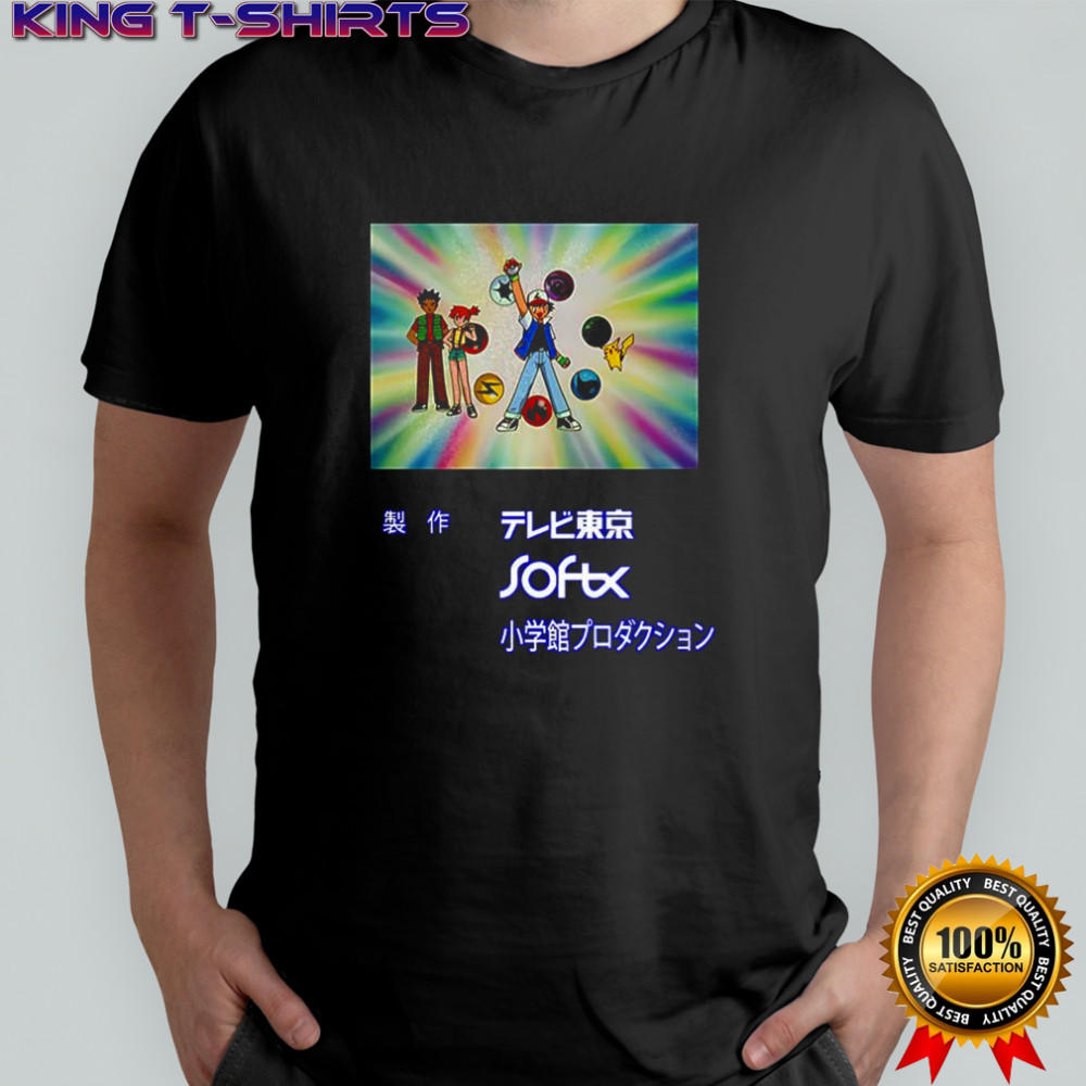 Pokémon Softx Japanese shirt