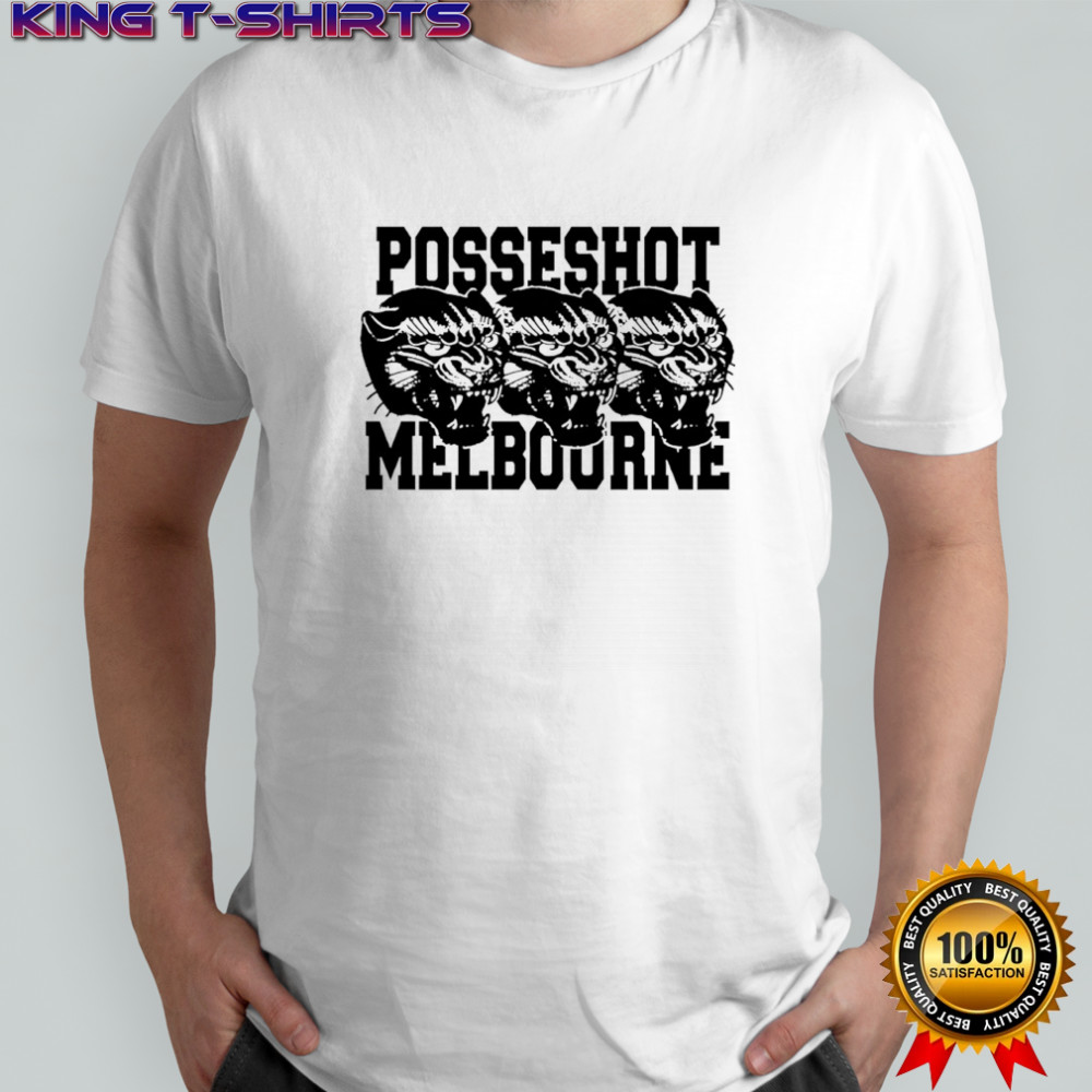 Posseshot Melbourne Triple panther shirt