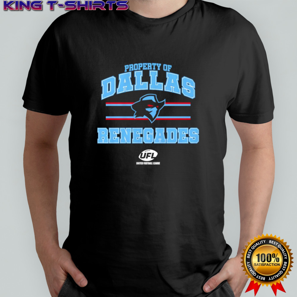 Property of Dallas Renegades United Football League Shirt
