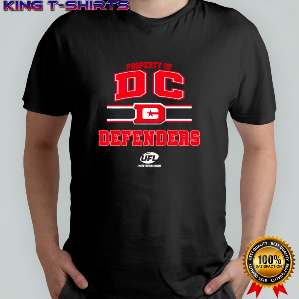 Property of DC Defenders United Football League Shirt