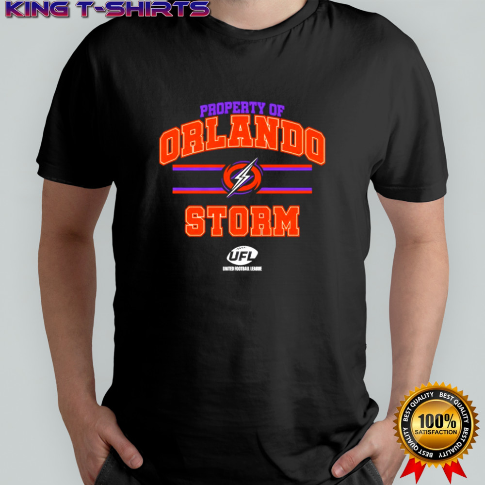 Property of Orlando Storm United Football League Shirt