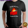 Raccoon Dumpster Fire Christmas Lights Funny Raccoon Holiday shirt
