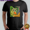 Raccoon Eating Pizza Funny shirt