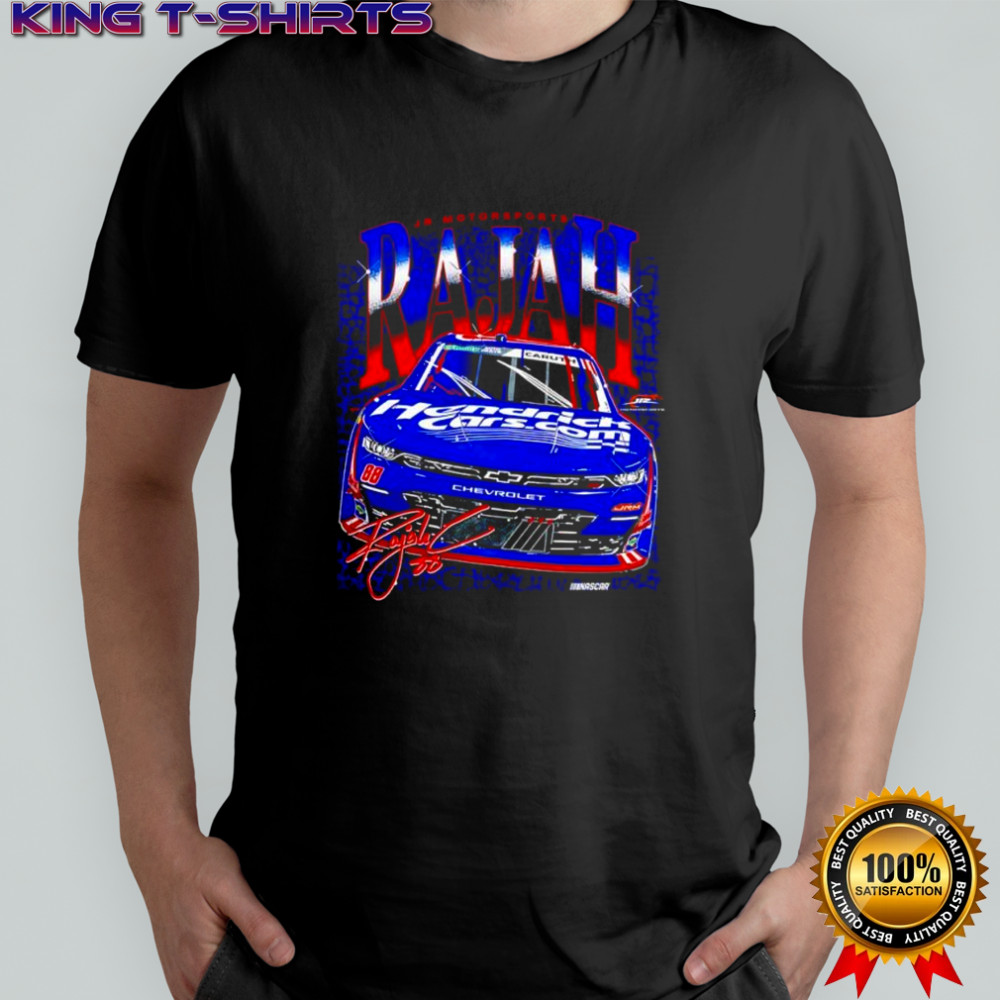 Rajah Caruth #88 HendrickCars JR Motorsports signature shirt