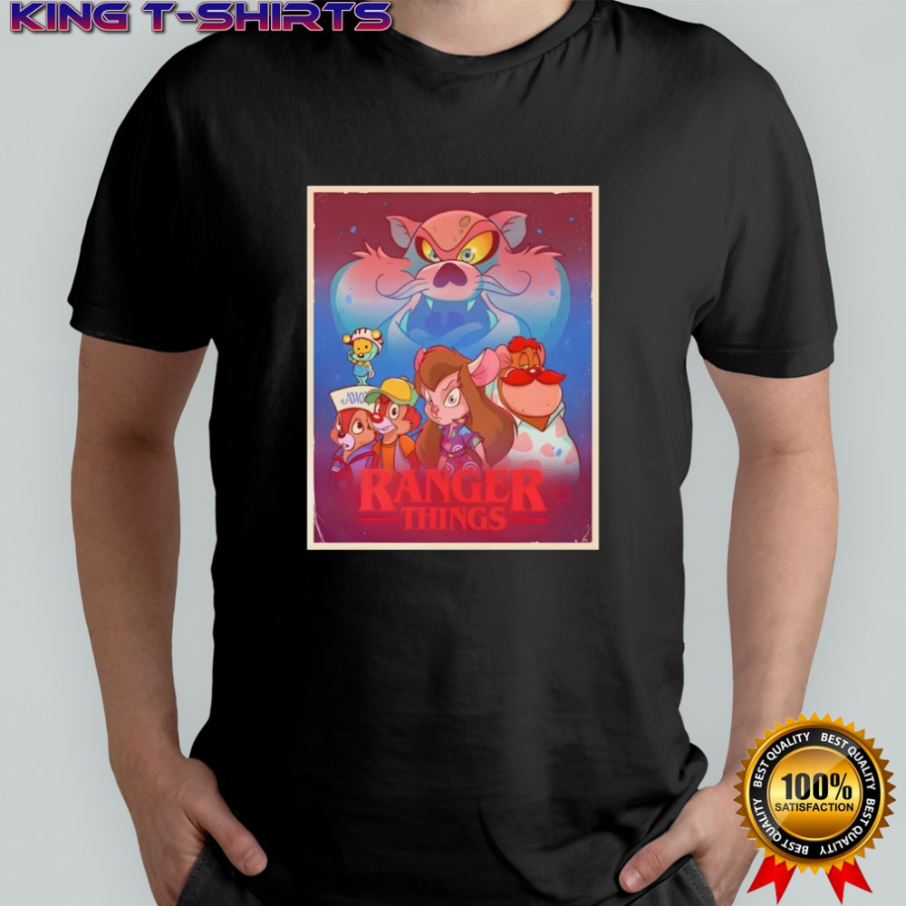 Ranger Things Disney Chip ‘n Dale Stranger Things shirt