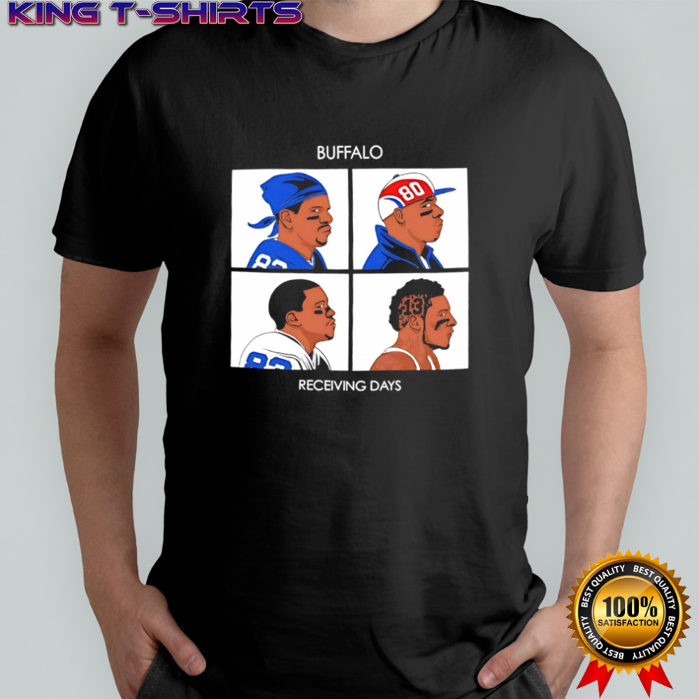 Receiving Days Buffalo players graphic shirt