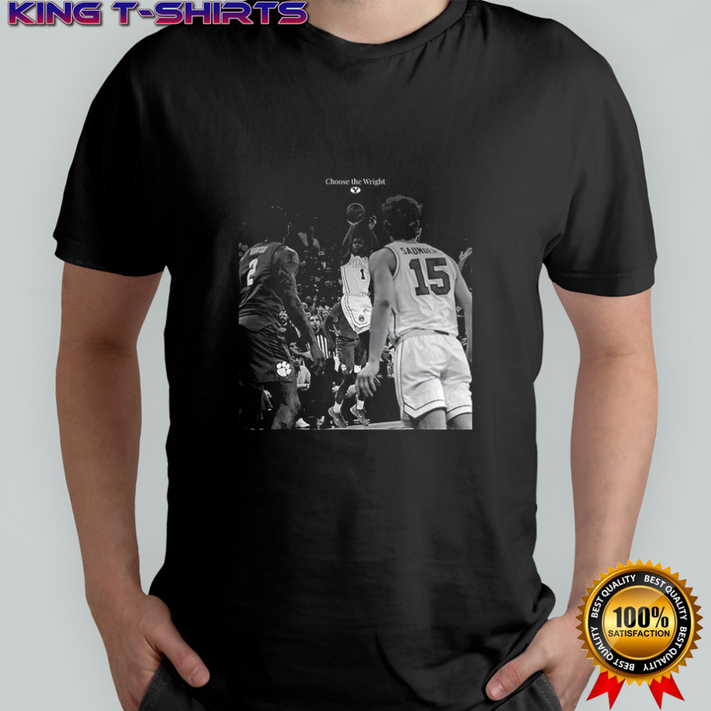 Robert Wright III BYU Cougars Choose the right shirt