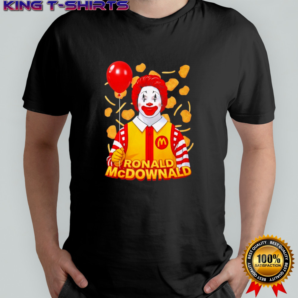 Ronald McDownald McDonald’s shirt
