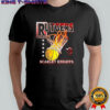 Rutgers Scarlet Knights Basketball Hoops logo shirt