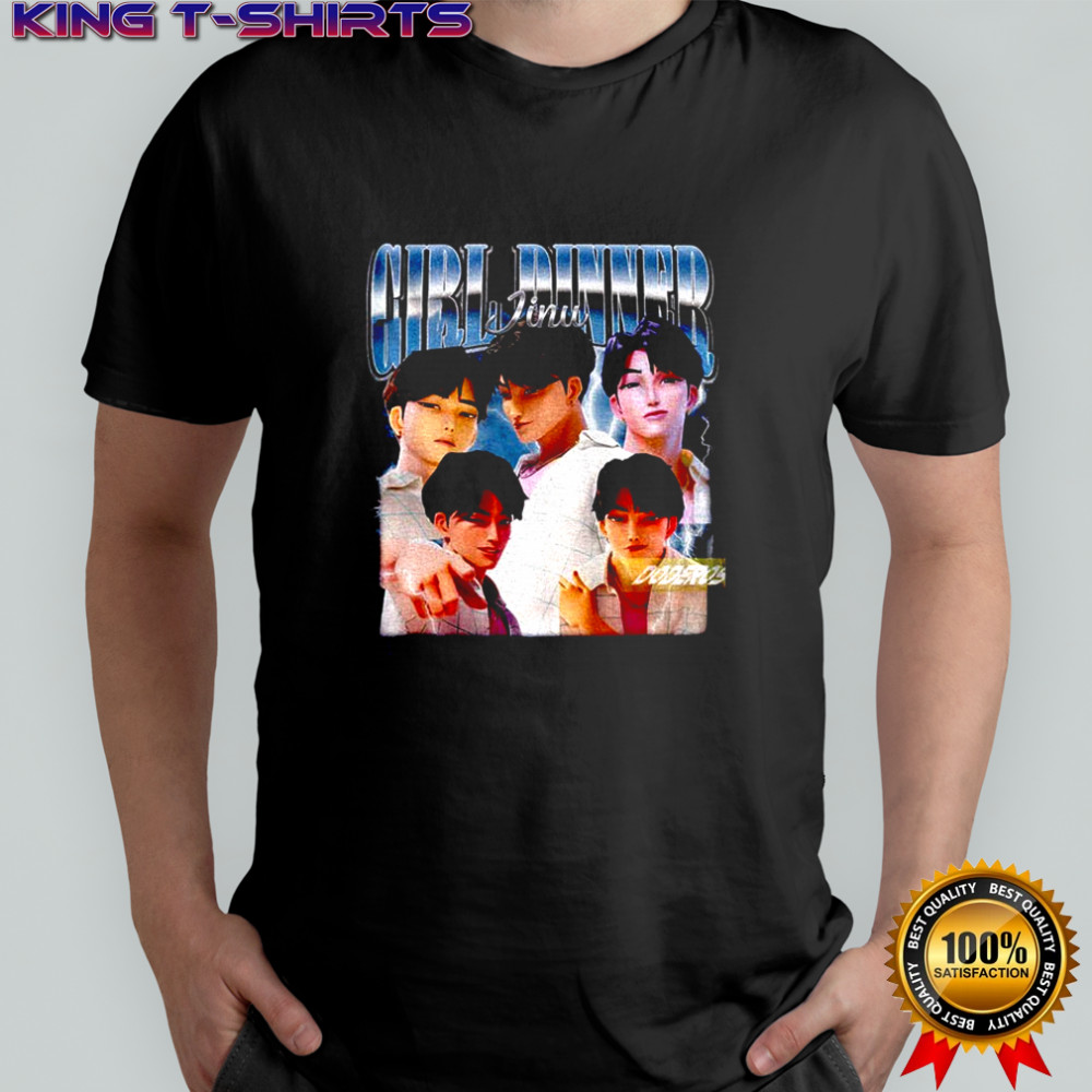 Saja Boys Jinu Girl Dinner Kpop Demon Hunters graphic shirt