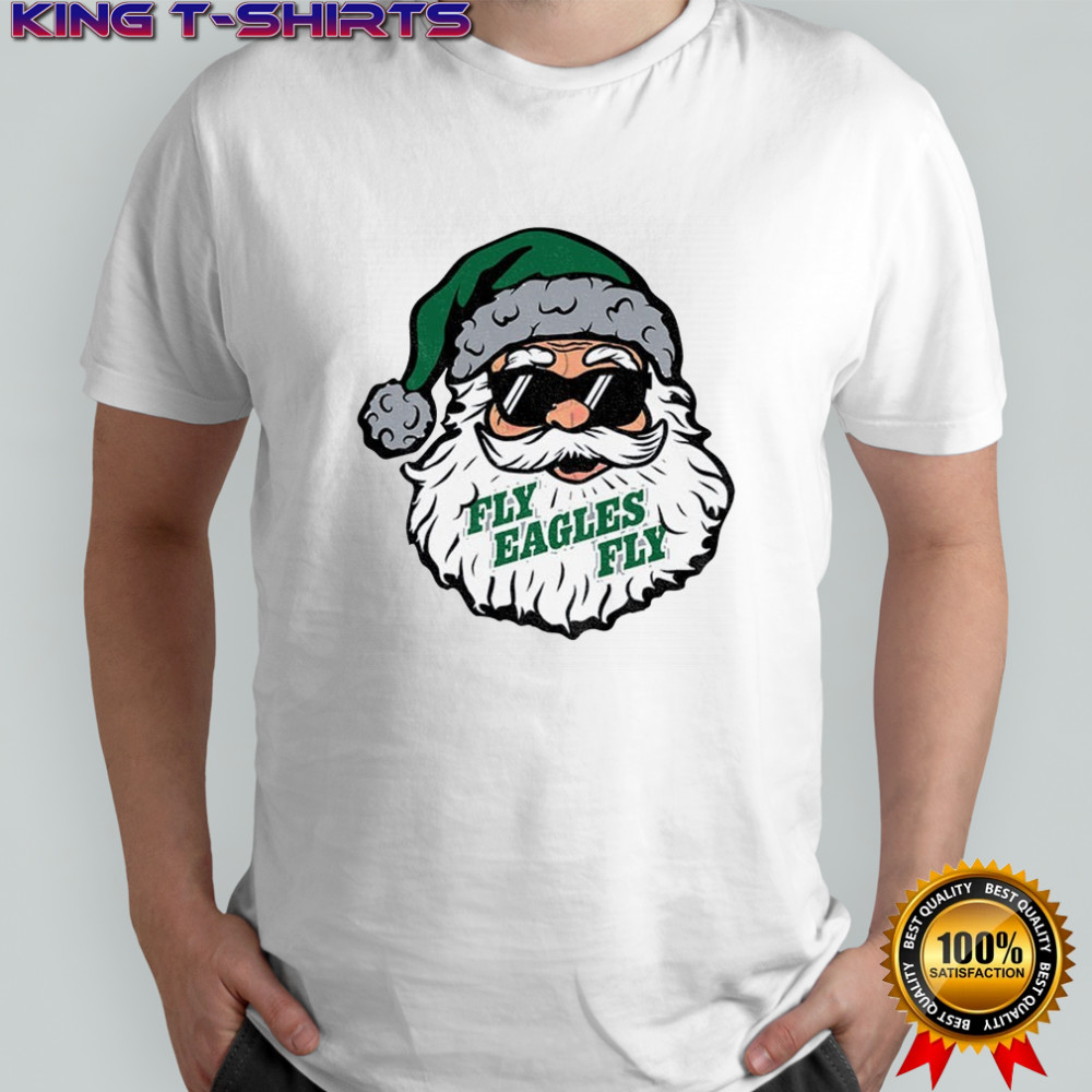 Santa Claus x Philadelphia Eagles Fly Eagles Fly Football 2025 Christmas shirt