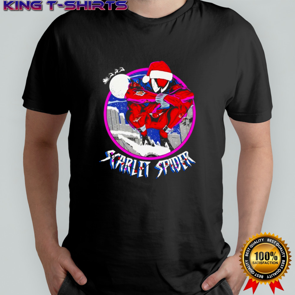 Scarlet Spider Santa Christmas shirt