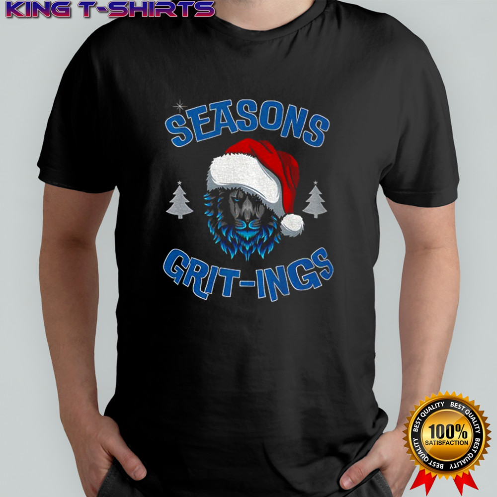 Seasons Grit-ings Detroit Lions Football shirt