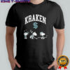 Seattle Kraken x Peanuts Snoopy release the Kraken hockey shirt
