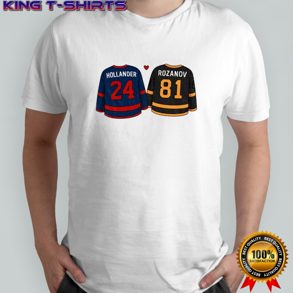 Shane Hollander Ilya Rozanov Heated Rivalry Hockey lovers shirt
