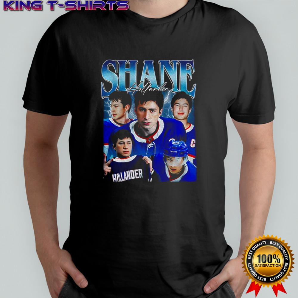 Shane Hollander Queer Hockey graphic shirt