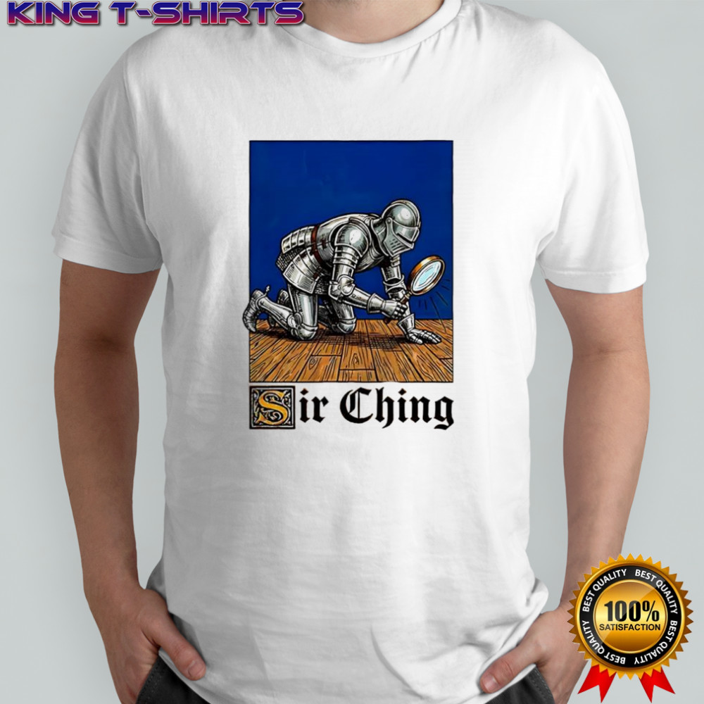 Sir Ching searching graphic shirt