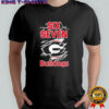 Six Seven Georgia Bulldogs logo lightning shirt
