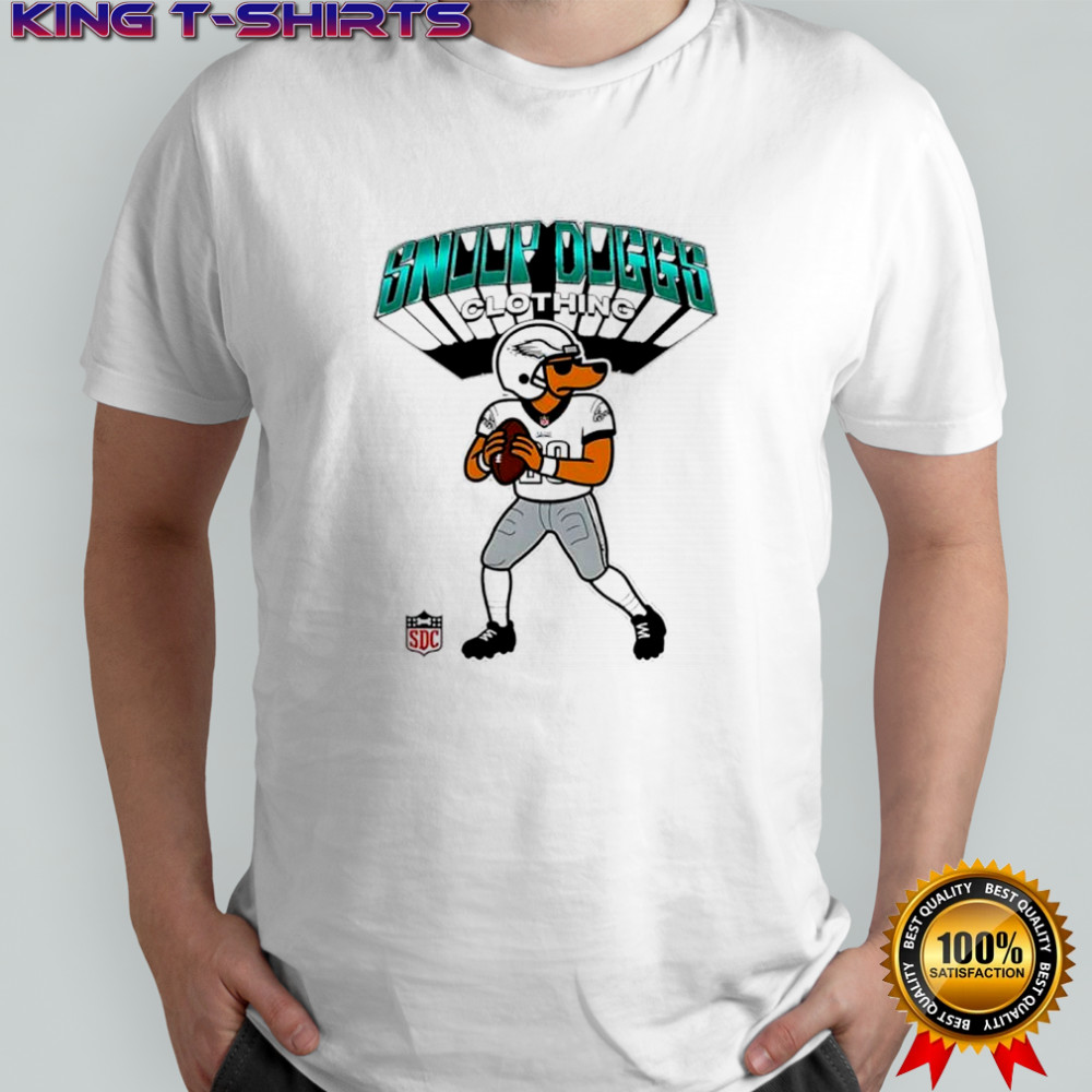 Snoop Doggs Clothing Philadelphia Eagles uniform graphic shirt