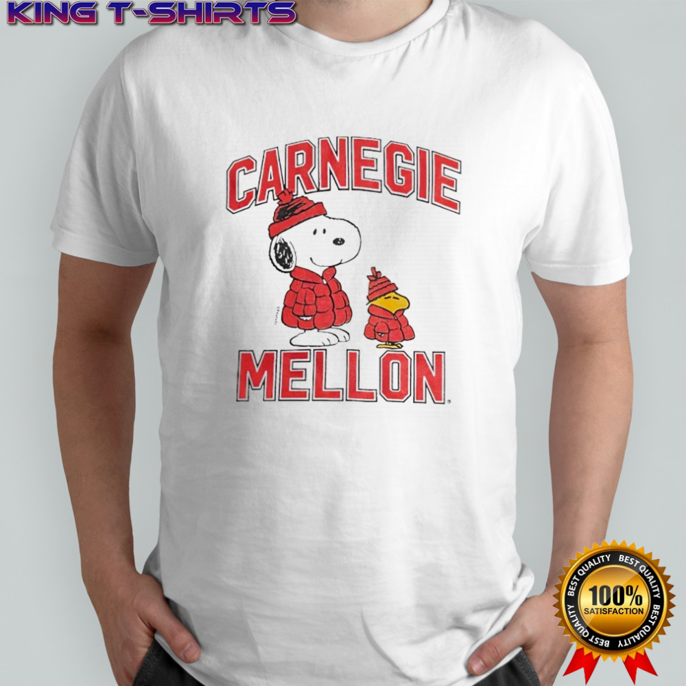 Snoopy and Woodstock Carnegie Mellon shirt