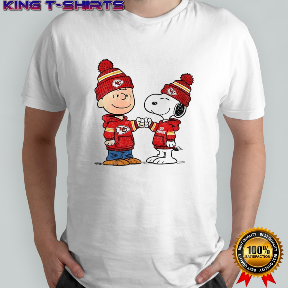 Snoopy Charlie Brown Go Chiefs Super Bowl shirt