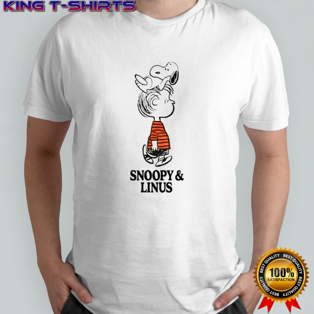 Snoopy & Linus van Pelt graphic shirt