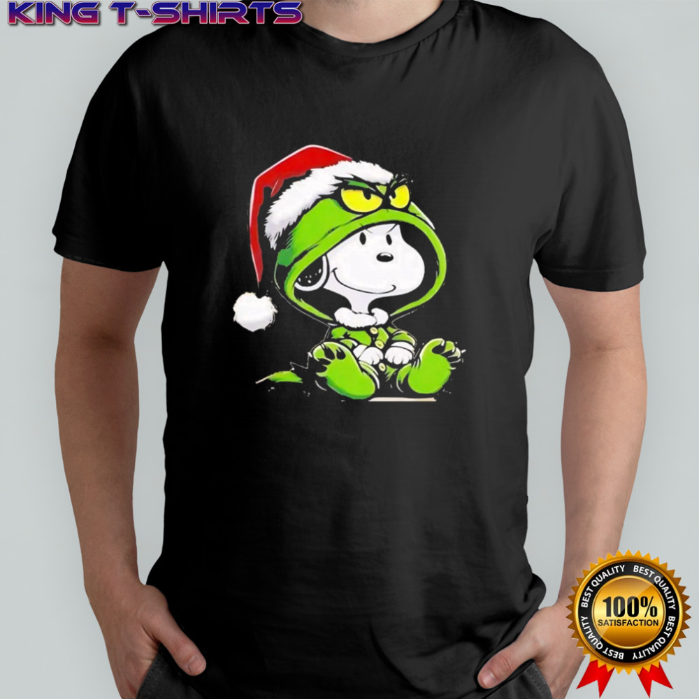 Snopy Grinch Holiday Mashup Christmas shirt