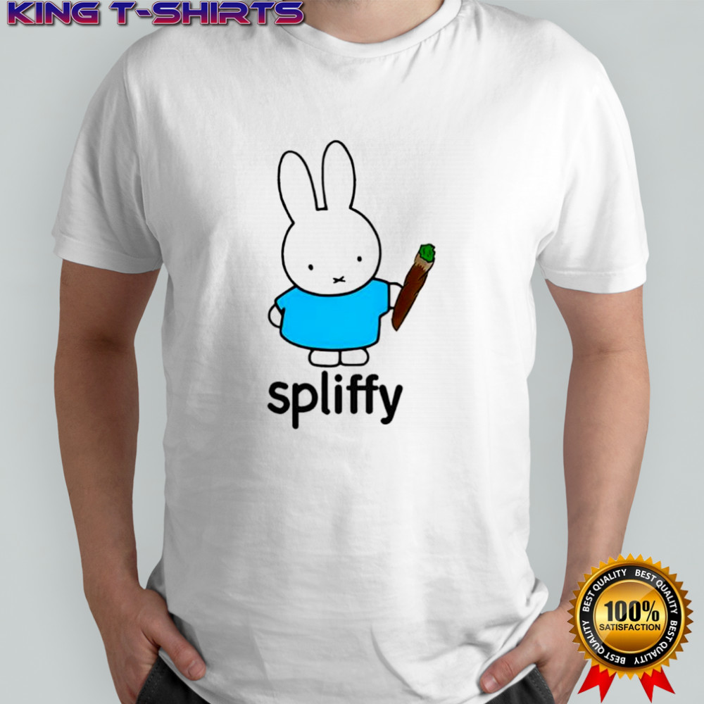 Spliffy Bunny graphic shirt