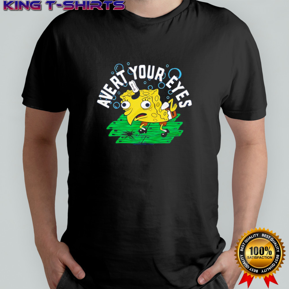 Sponge SquarePants Avert Your Eyes graphic shirt