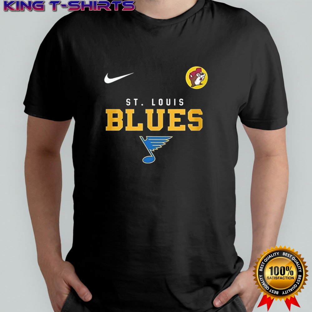 St Louis Blues x Buc ees meet me in St Louis mascot Graphic T-Shirt