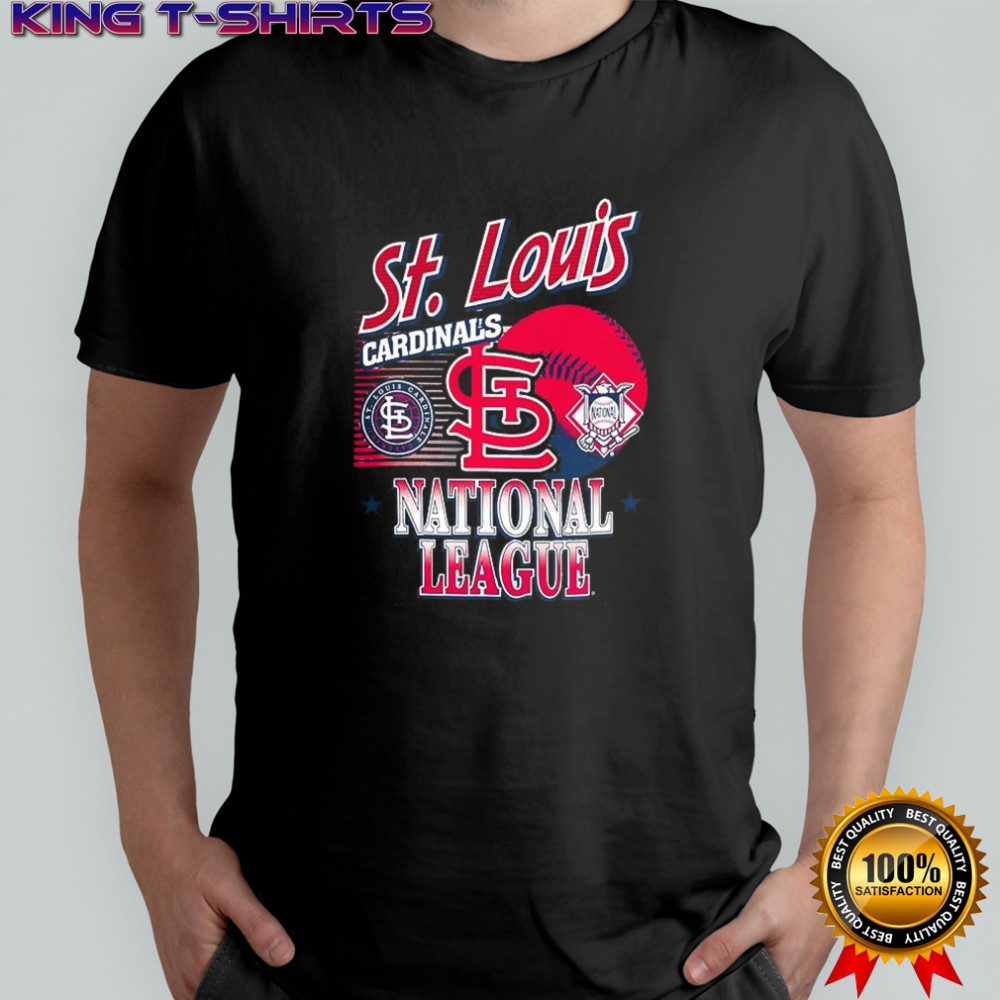 ST Louis Cardinals MLB American national league logo ball retro shirt