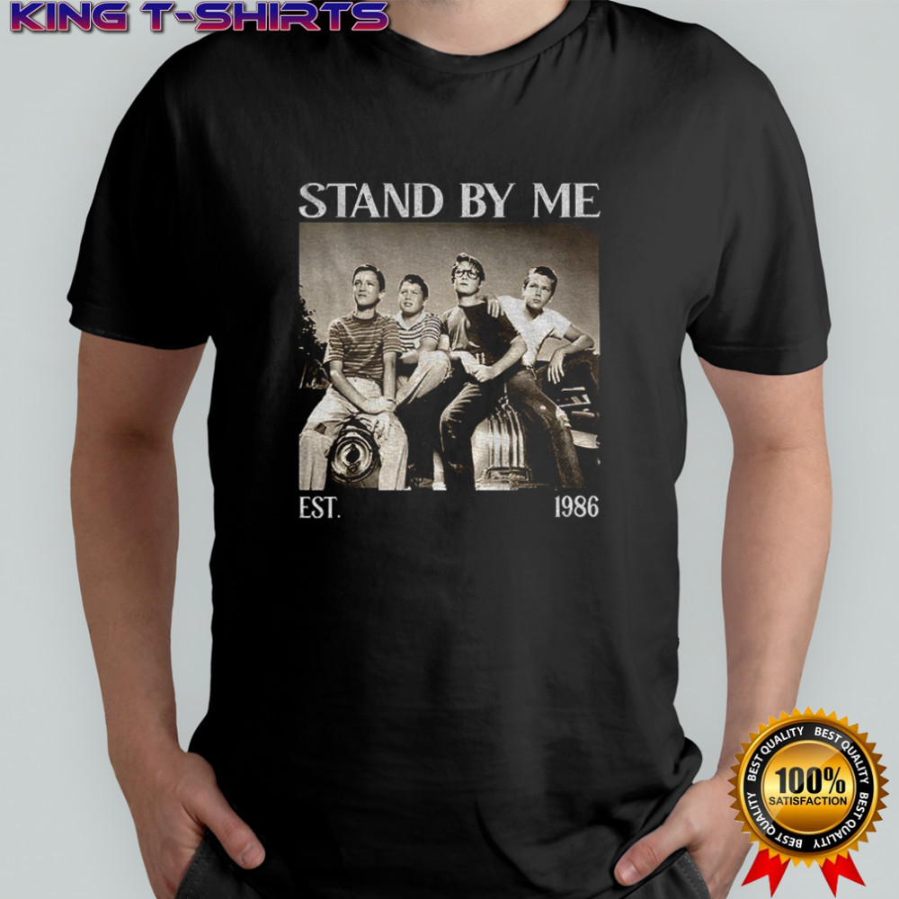 Stand by Me movie Rob Reiner film est 1986 vintage shirt