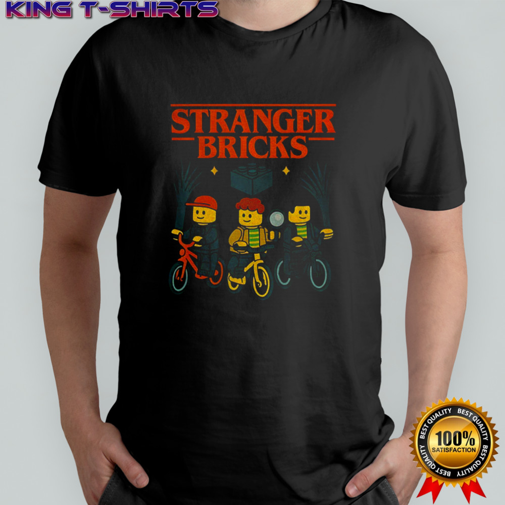 Stranger Bricks Bike Stranger Things shirt